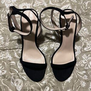 H&M Black Strappy Sandals